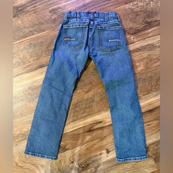 Ariat Rebar Men's Denim Slim Straight 28/30 Jeans - Picture 3 of 3